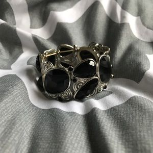 Black gem bracelet
